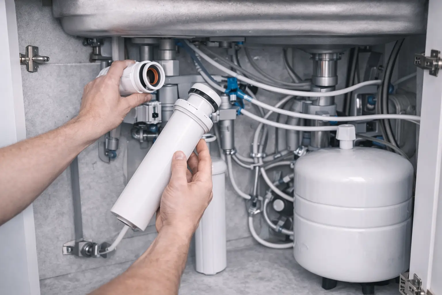 Installation et entretien d’un osmoseur sous évier