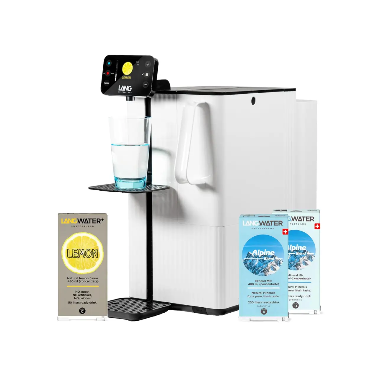 LANGWATER TheWell 2 osmoseur de comptoir avec distributeur et minéralisation